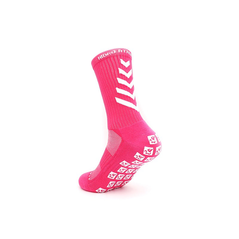 Hidro Flamingo Pink Pro Grip Socks