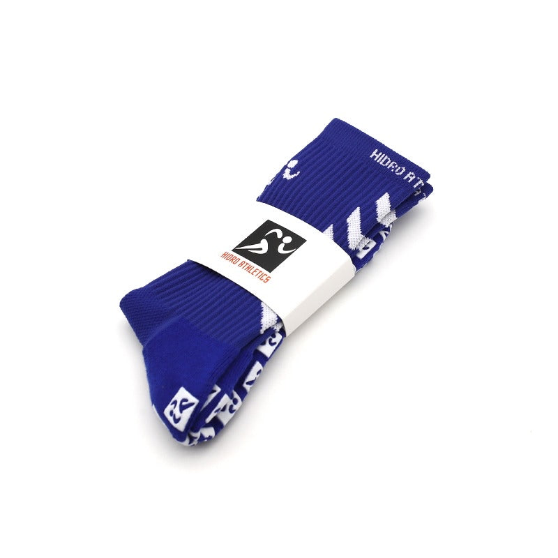 Hidro Royal Blue Pro Grip Socks