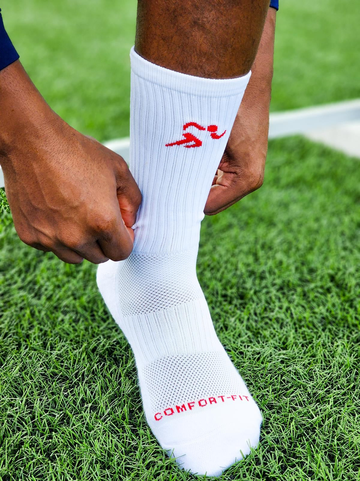 Hidro Grip Socks Pro White