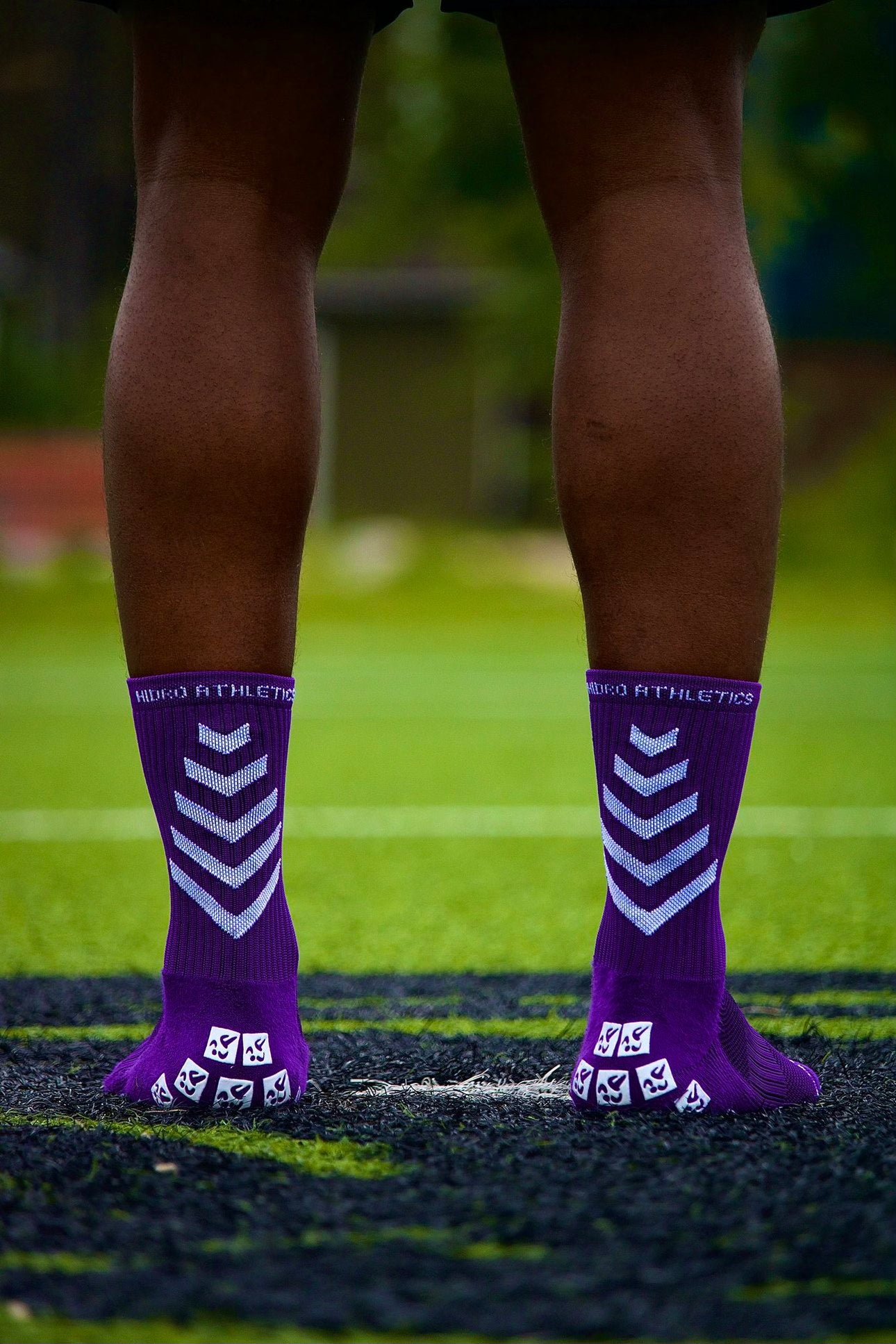 Hidro Purple Maze Pro Grip Socks